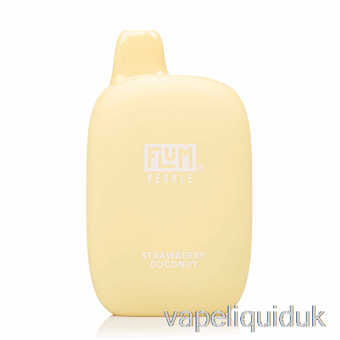 Flum Pebble 6000 Disposable Strawberry Coconut Vape Liquid